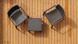 Yellow balau decking for charming outdoors | Flooring Services London
