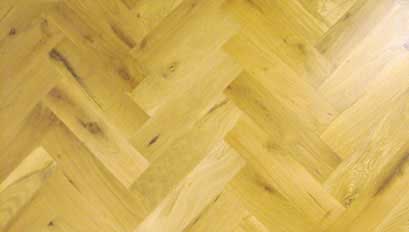 Oak Parquet Flooring Blocks, Rustic