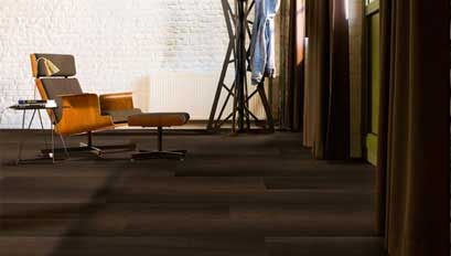 QuickStep Perspective Wide Fumed Oak Dark Planks 4v-groove Laminate Flooring 9.5 mm